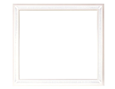 Cassie Illuminating Glam Mirror, Shimmering Pearl Finish (Mirror Only) from Steve Silver - Luna Furniture