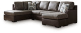 Castille Way Fossil 2-Piece Sectional with LAF Sofa Chaise from Ashley - Luna Furniture
