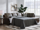 Castille Way Fossil 2-Piece LAF Sleeper Sectional with Chaise from Ashley - Luna Furniture