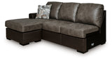 Castille Way Fossil Left-Arm Facing Sofa Chaise from Ashley - Luna Furniture