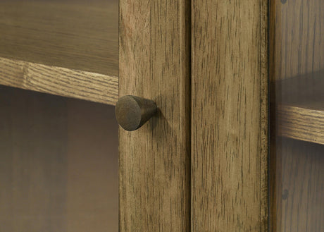 Castlewood Brown Oak Dining Sideboard Buffet Server from Coaster - Luna Furniture