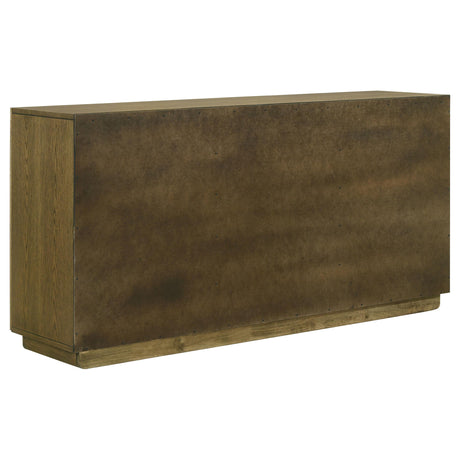 Castlewood Brown Oak Dining Sideboard Buffet Server from Coaster - Luna Furniture