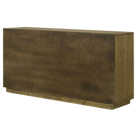 Castlewood Brown Oak Dining Sideboard Buffet Server from Coaster - Luna Furniture