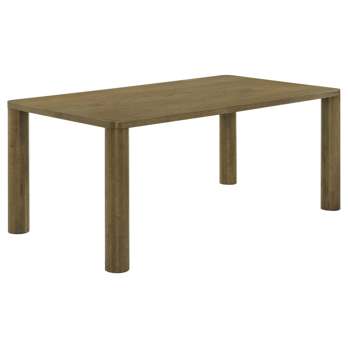 Castlewood Brown Oak Rectangular Dining Table from Coaster - Luna Furniture
