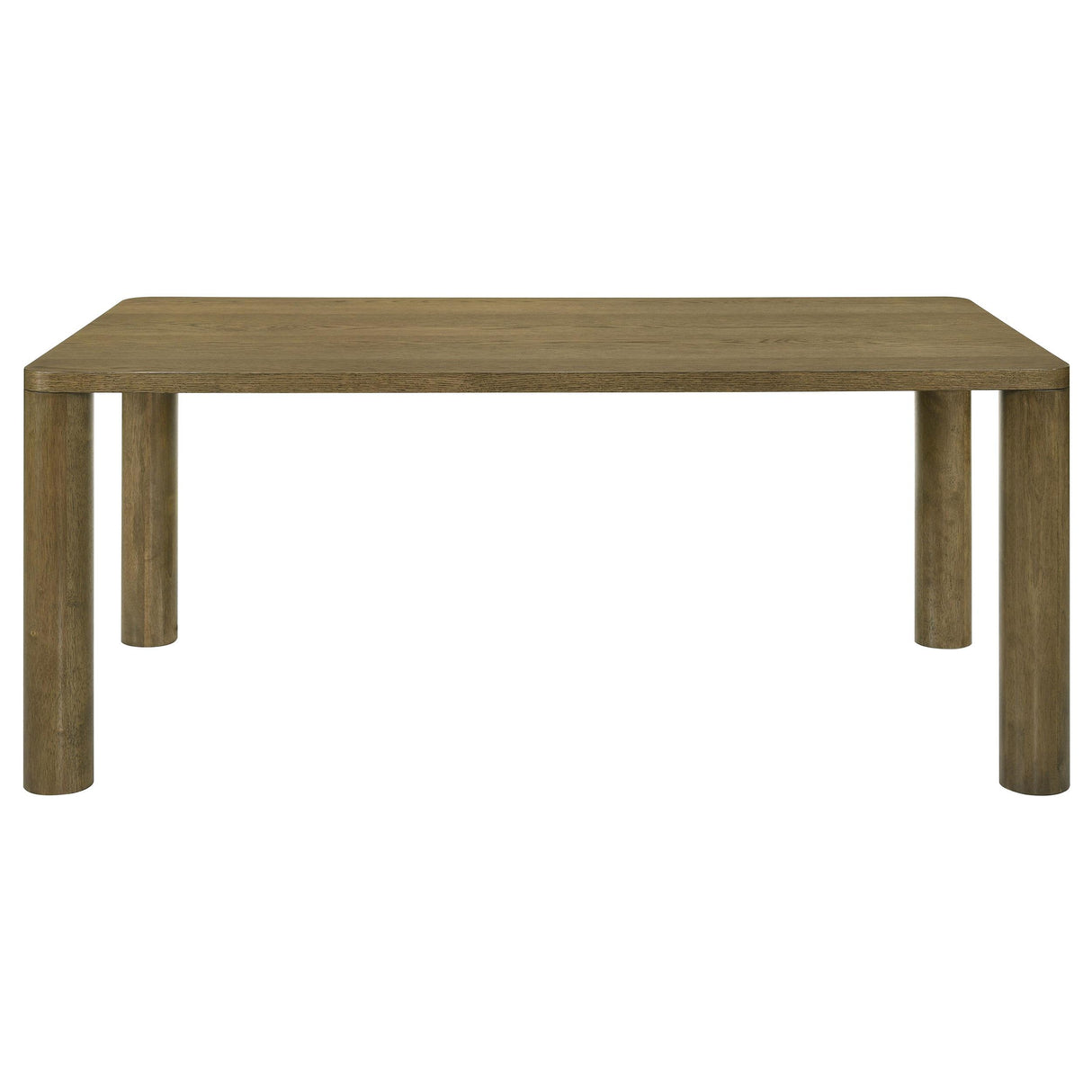 Castlewood Brown Oak Rectangular Dining Table from Coaster - Luna Furniture