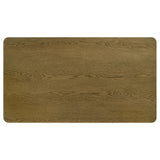 Castlewood Brown Oak Rectangular Dining Table from Coaster - Luna Furniture