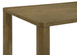 Castlewood Brown Oak Rectangular Dining Table from Coaster - Luna Furniture