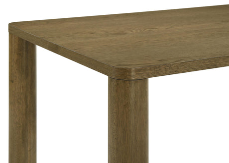 Castlewood Brown Oak Rectangular Dining Table from Coaster - Luna Furniture