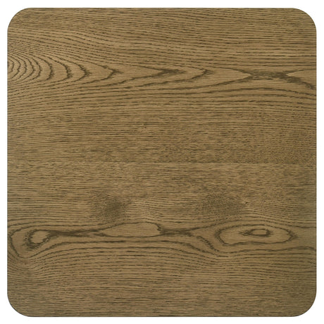 Castlewood Brown Oak Engineered Wood Accent Side End Table from Coaster - Luna Furniture