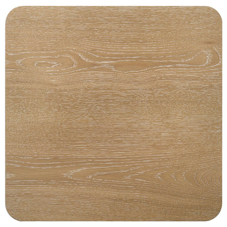 Castlewood Light Oak Engineered Wood Accent Side End Table from Coaster - Luna Furniture