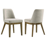 Castlewood Light Tan Side Chair, Set of 2 from Coaster - Luna Furniture