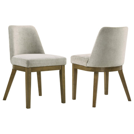 Castlewood Light Tan Side Chair, Set of 2 from Coaster - Luna Furniture