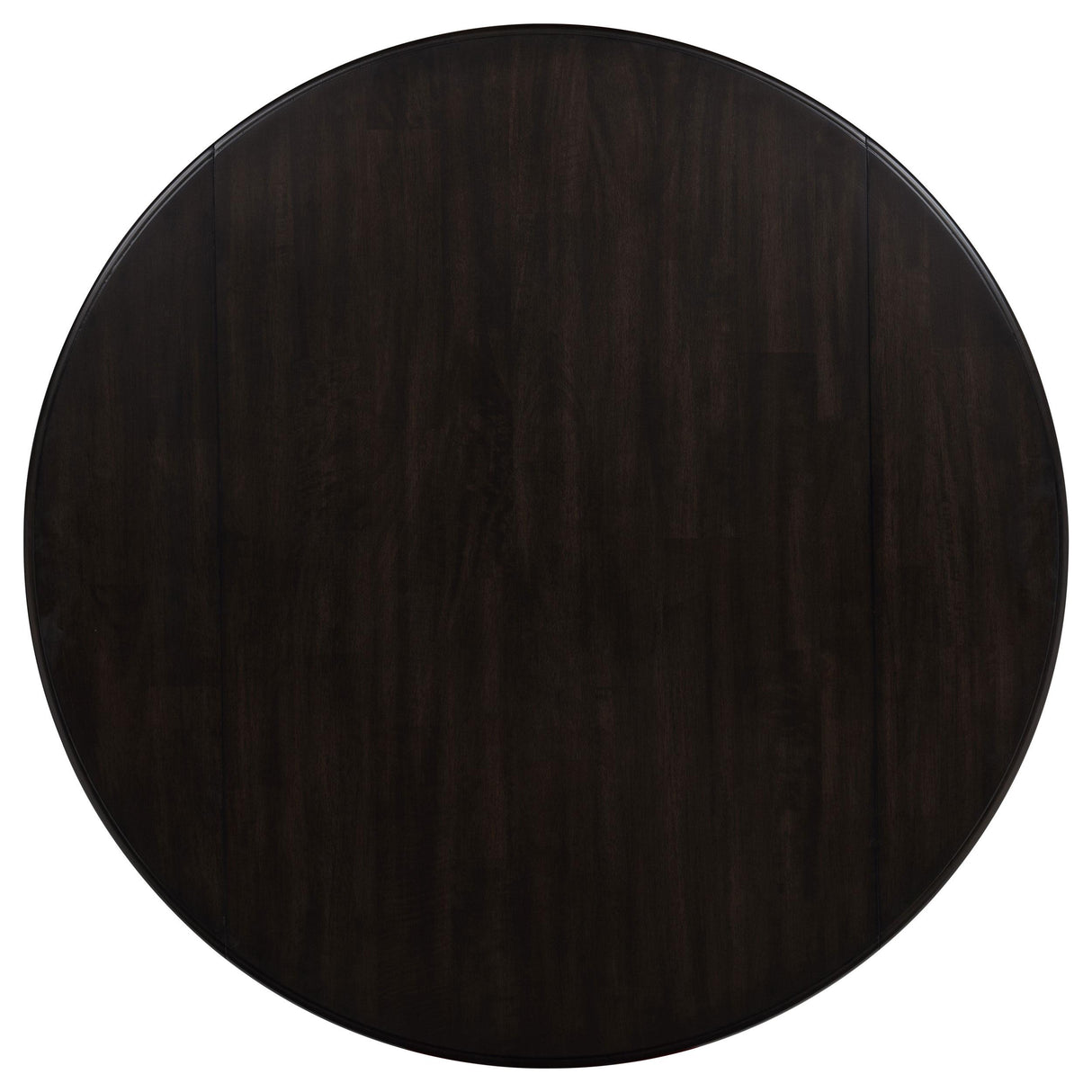 Catley Dark Coffee 5-Piece Round Drop Leaf Dining Set from Coaster - Luna Furniture