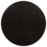 Catley Dark Coffee 5-Piece Round Drop Leaf Dining Set from Coaster - Luna Furniture