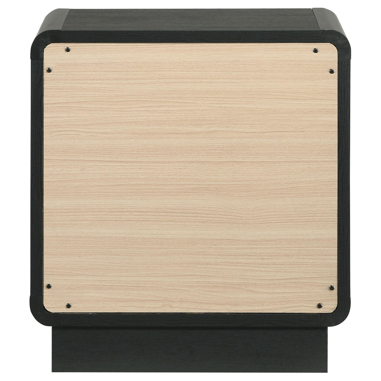 Cavelle Black 2-Drawer Nightstand from Coaster - Luna Furniture