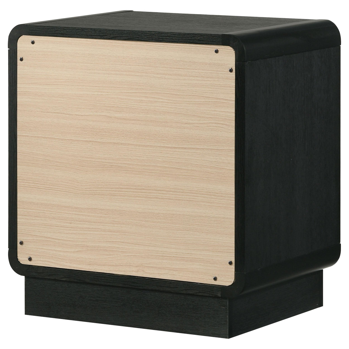 Cavelle Black 2-Drawer Nightstand from Coaster - Luna Furniture