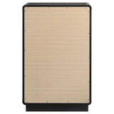 Cavelle Black 5-Drawer Chest from Coaster - Luna Furniture