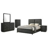 Cavelle Black 5-Piece Queen Bedroom Set from Coaster - Luna Furniture