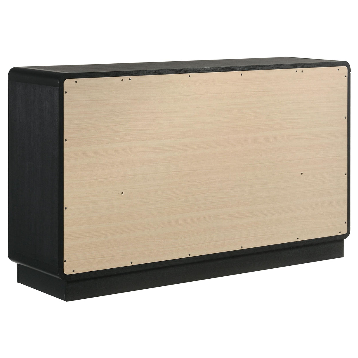 Cavelle Black 6-Drawer Dresser Cabinet from Coaster - Luna Furniture