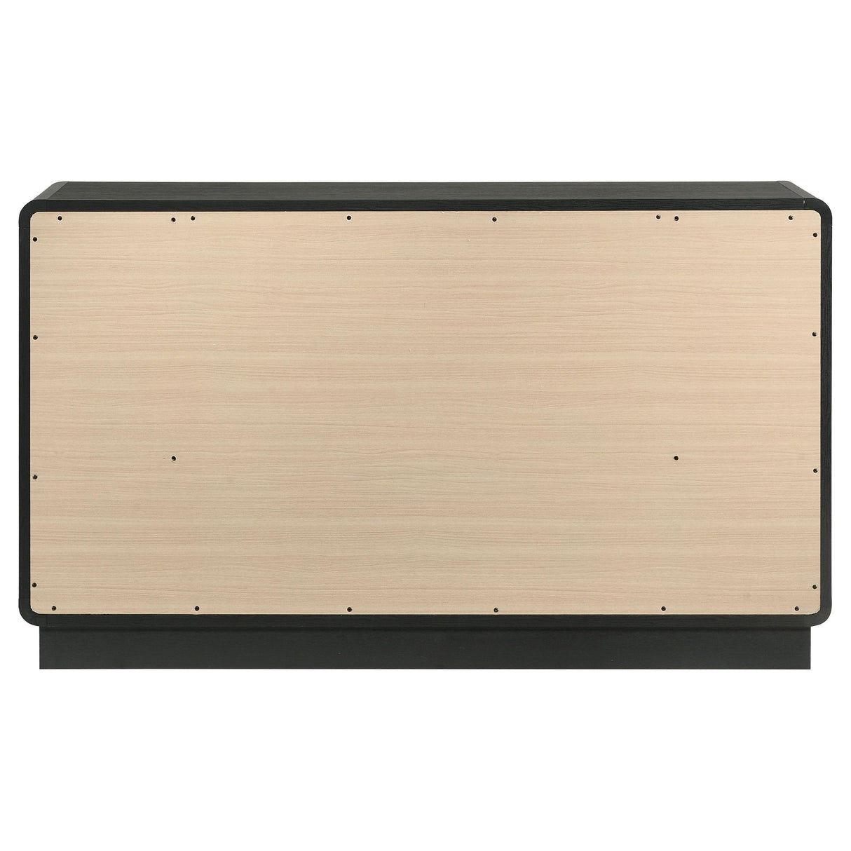 Cavelle Black 6-Drawer Dresser Cabinet from Coaster - Luna Furniture