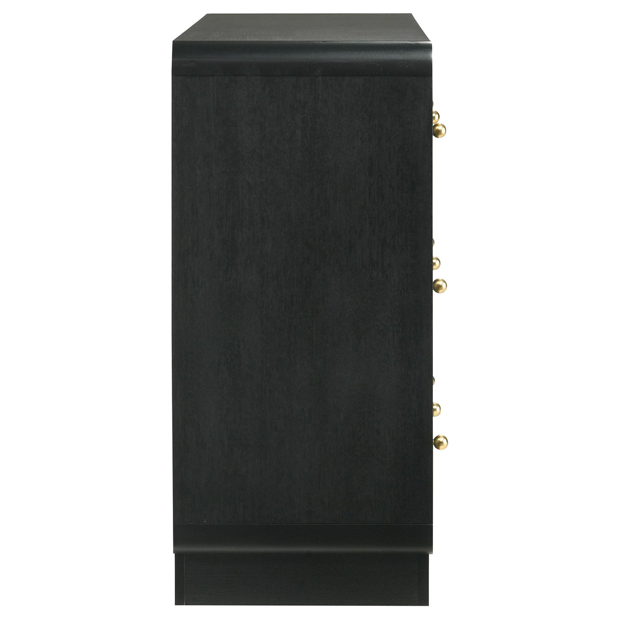 Cavelle Black 6-Drawer Dresser Cabinet from Coaster - Luna Furniture