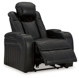 Caveman Den Sofa, Loveseat and Recliner in Midnight from Ashley - Luna Furniture