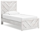 Cayboni Twin Panel Bed, Dresser and Chest from Ashley - Luna Furniture