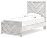 Cayboni Twin Panel Bed, Dresser and Chest from Ashley - Luna Furniture