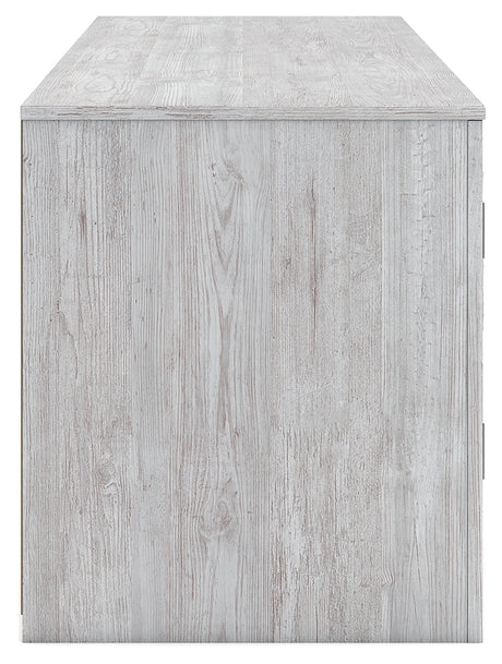 Cayboni Whitewash 71" TV Stand from Ashley - Luna Furniture