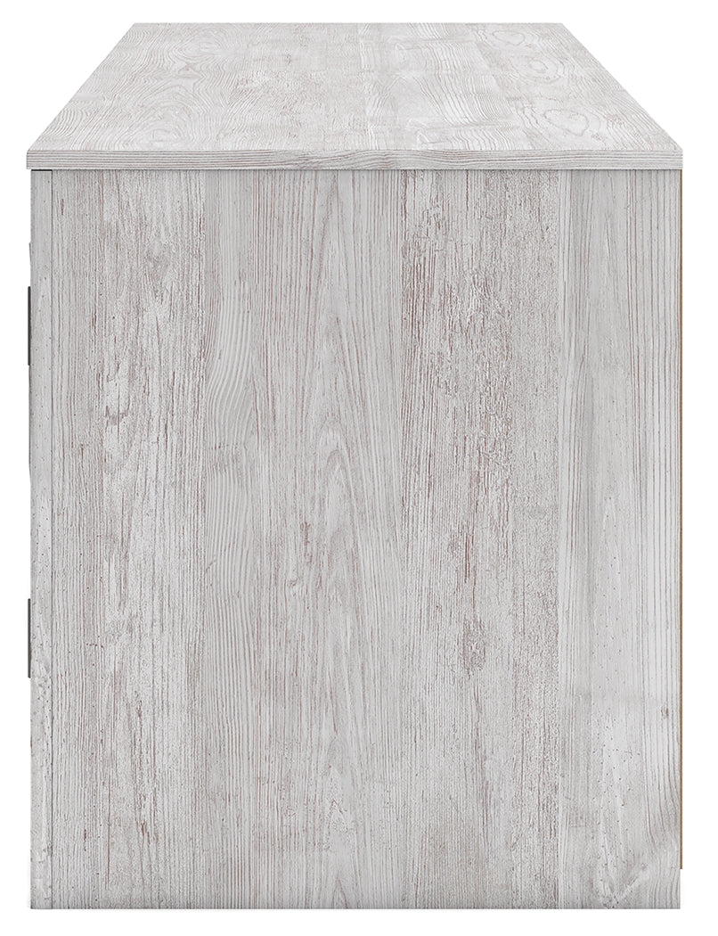 Cayboni Whitewash 71" TV Stand with Electric Fireplace from Ashley Furniture - Luna Furniture