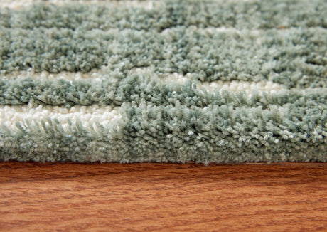 Cayworth Teal/White Large Rug from Ashley - Luna Furniture