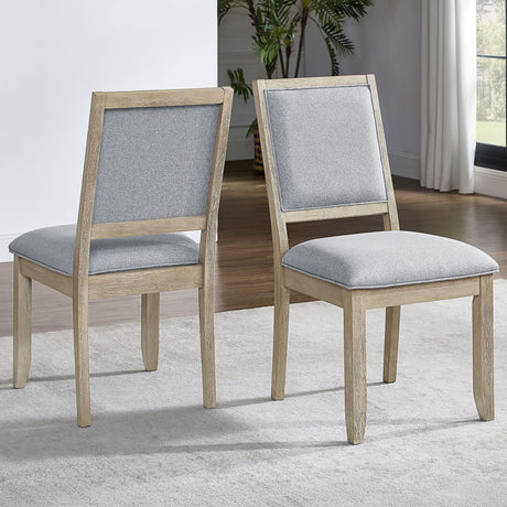 Carena Gray Side Chair, Set of 2 from Steve Silver - Luna Furniture