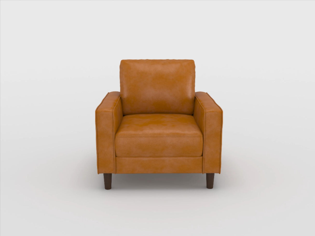 Malcolm Chocolate Chair from Homelegance - Luna Furniture