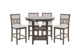 Savor White 5-Piece Dining Set from Homelegance - Luna Furniture