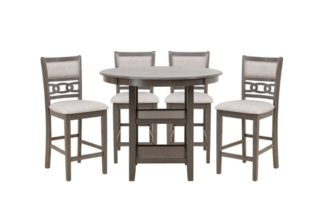 Savor White 5-Piece Dining Set from Homelegance - Luna Furniture