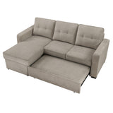 Noah Tan Flippable Convertible Storage Sleeper Chofa from Steve Silver - Luna Furniture