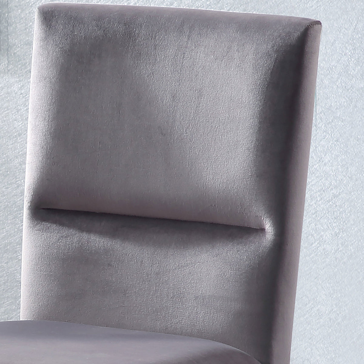 Amalie Side Chair, Grey Velvet, Set of 2 from Steve Silver - Luna Furniture