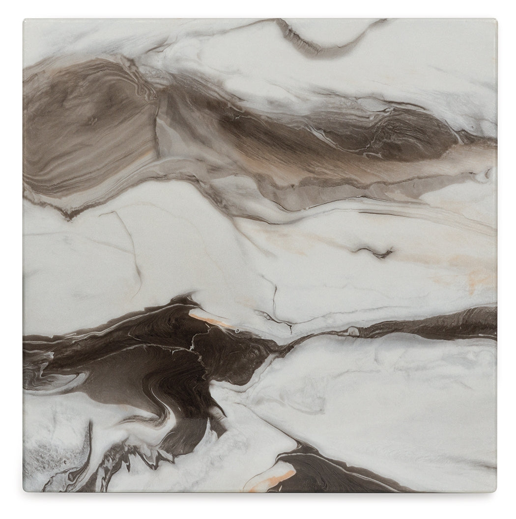 Cendill Dark Brown/White/Black Table (Set of 3) from Ashley - Luna Furniture