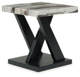 Cendill Dark Brown/White/Black Table (Set of 3) from Ashley - Luna Furniture