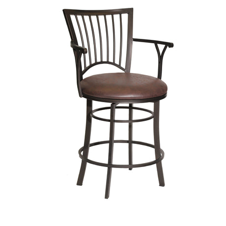 Bayview 24″ Counter Stool, Swivel from Steve Silver - Luna Furniture