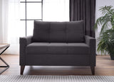 Zigana Charcoal Sleeper Chair And A Half from Bellona - Luna Furniture