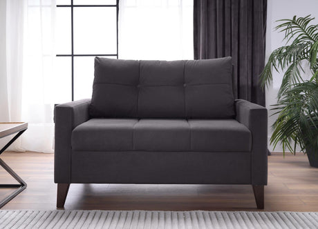 Zigana Charcoal Sleeper Chair And A Half from Bellona - Luna Furniture