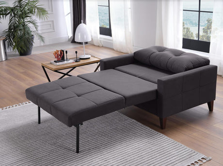 Zigana Charcoal Sleeper Chair And A Half from Bellona - Luna Furniture