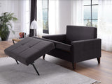 Zigana Charcoal Sleeper Chair And A Half from Bellona - Luna Furniture