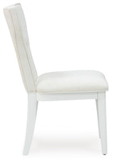 Chalanna White Dining Chair, Set of 2 from Ashley - Luna Furniture