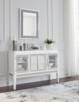 Chalanna White Dining Server from Ashley - Luna Furniture