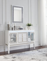 Chalanna White Dining Server from Ashley - Luna Furniture