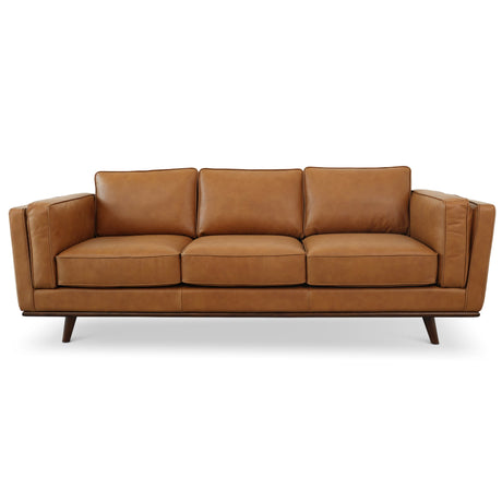 Chase Tan Genuine Leather Sofa from Midinmod - Luna Furniture
