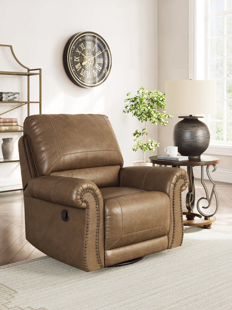 Chasemore Earth Sofa and Recliner from Ashley - Luna Furniture