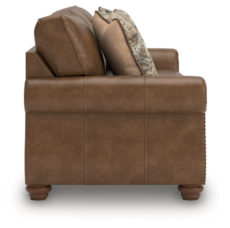 Chasemore Earth Sofa and Recliner from Ashley - Luna Furniture